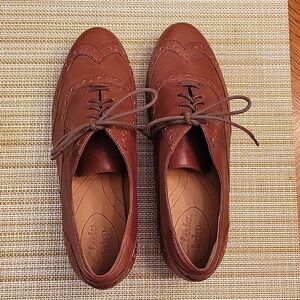 Clarks Leather Oxford Shoes
